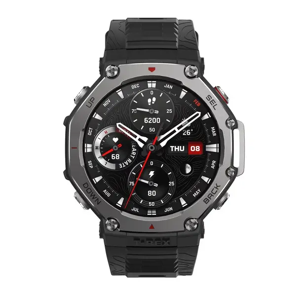 Amazfit T-Rex 3 Dual-band GPS Smartwatch – Color: Black – View 2